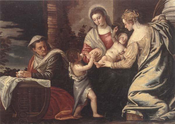 unknow artist The Mystic marriage of saint catherine